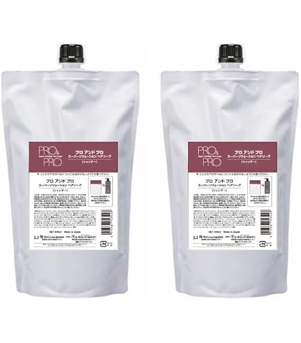 Amazon | プロ＆プロ ヘアソープ600ml・ヘアマスク600g詰め替え